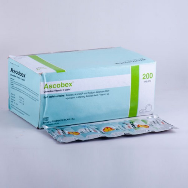 ASCOBEX 250mg Tab.